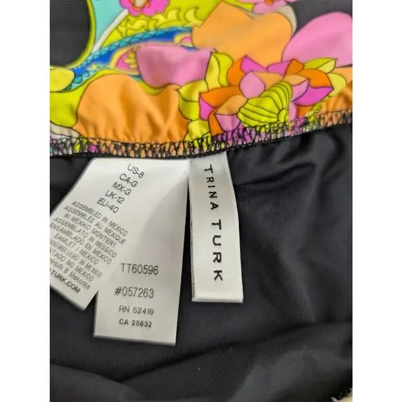 Nwt Trina Turk bikini bottom size 8 - Picture 5 of 9